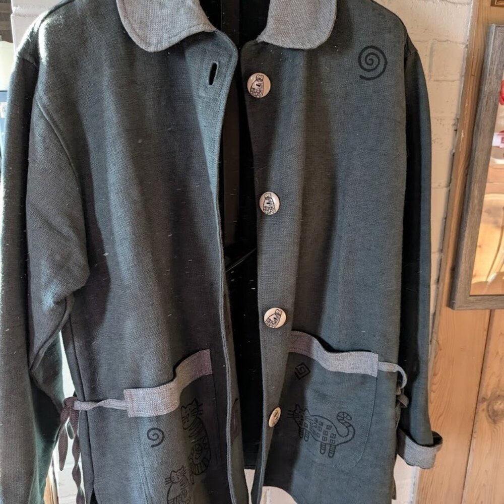 Venus Import Jacket with Cats Designs